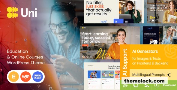 Uni v1.0 – College, School & Online Courses WordPress Theme