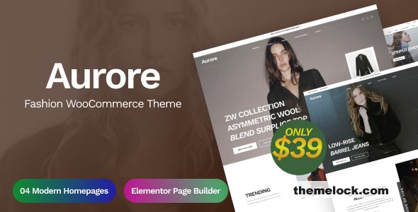 Aurore v1.0 – Fashion WooCommerce Theme